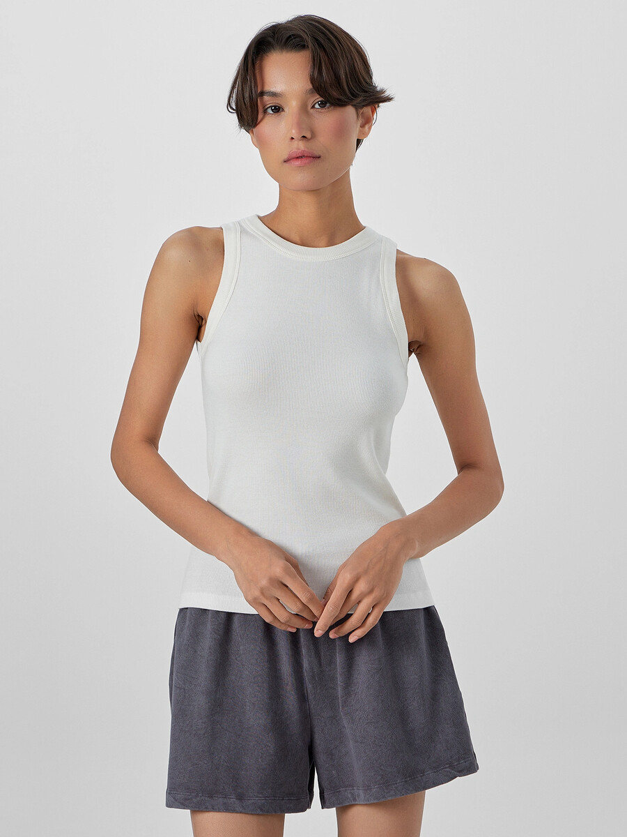 

Топ женский молочный, Белый;св.молочный