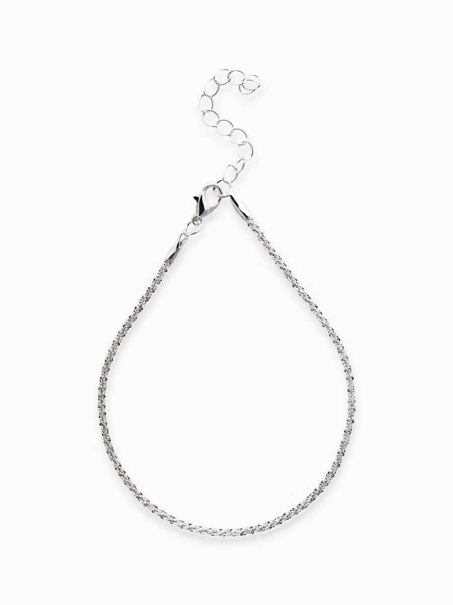 

Браслет на ногу, Серебристый