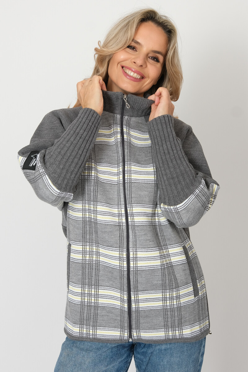 

Жакет, Серый;антрацит