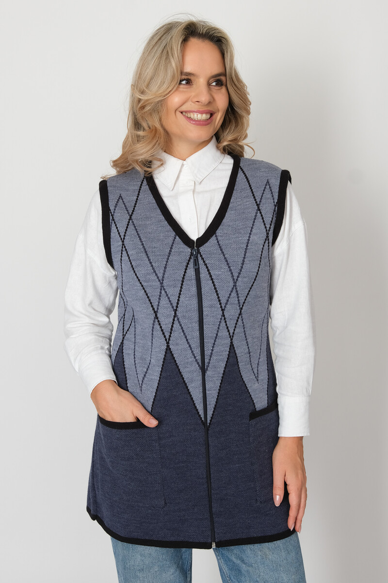 

Жилет, Синий