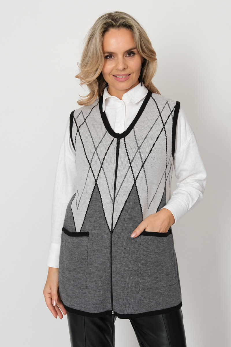 

Жилет, Серый