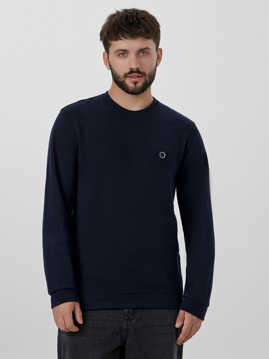 

Свитшот мужской сине-черный, Синий;сине -черный