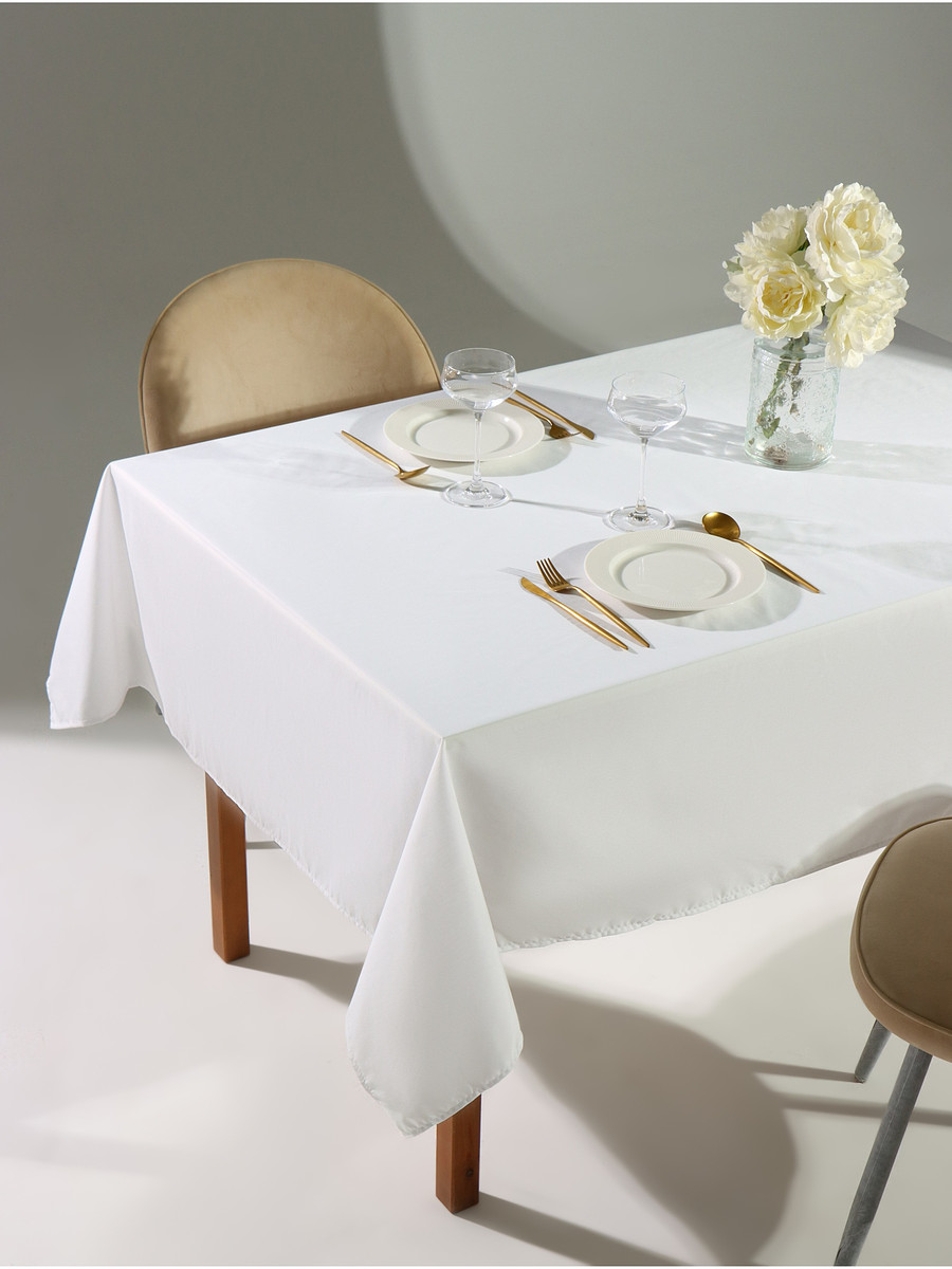 

Скатерть, Белый