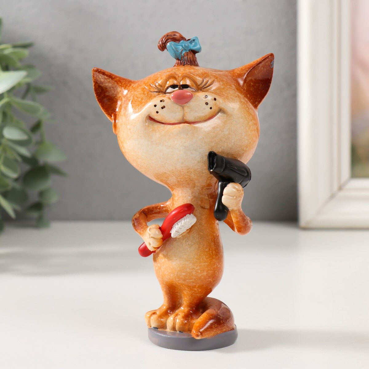 

Фигурка полистоун лак, Оранжевый;разноцветный