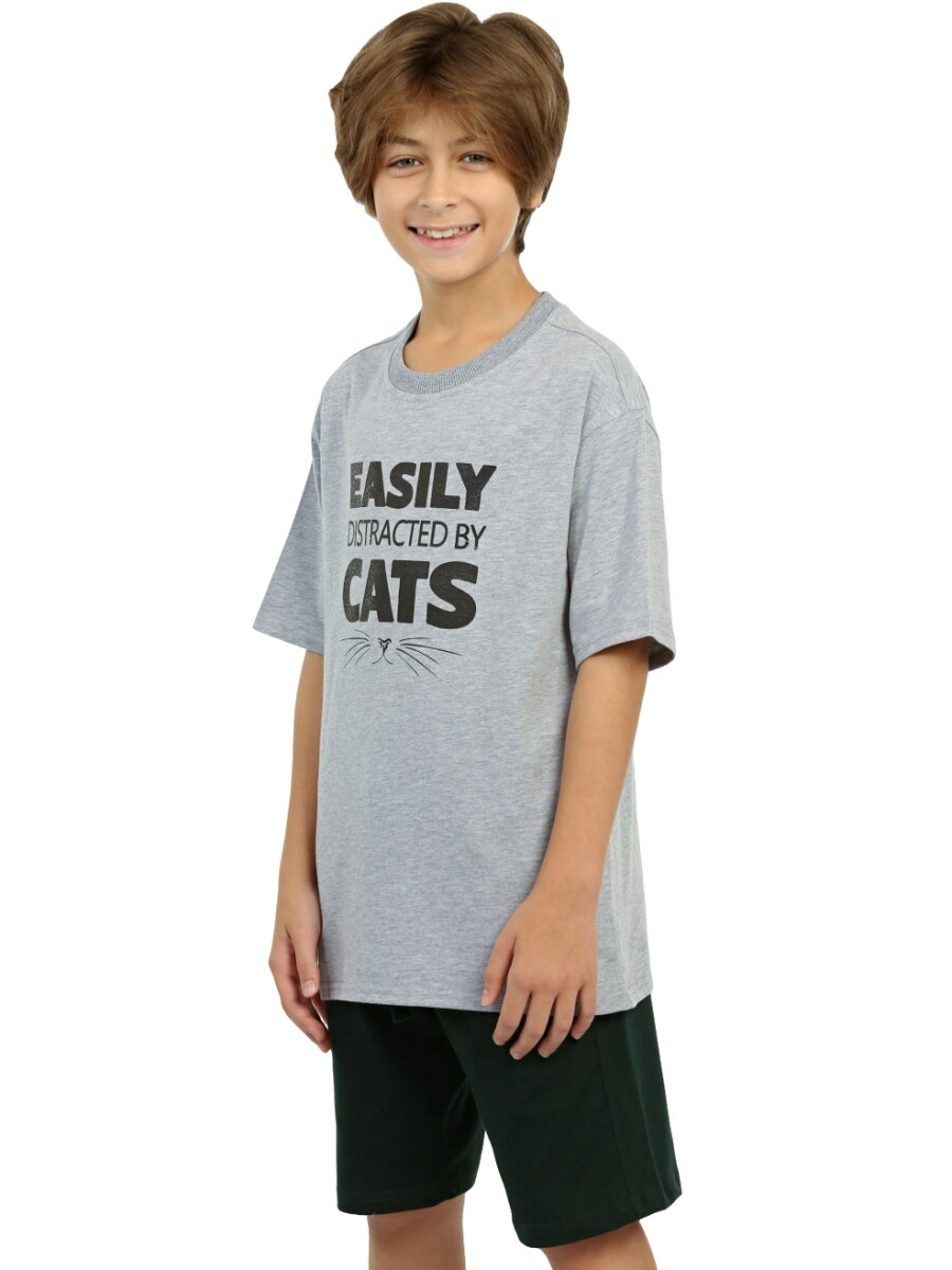 

Пижама, Зеленый;серый;темно-зеленый