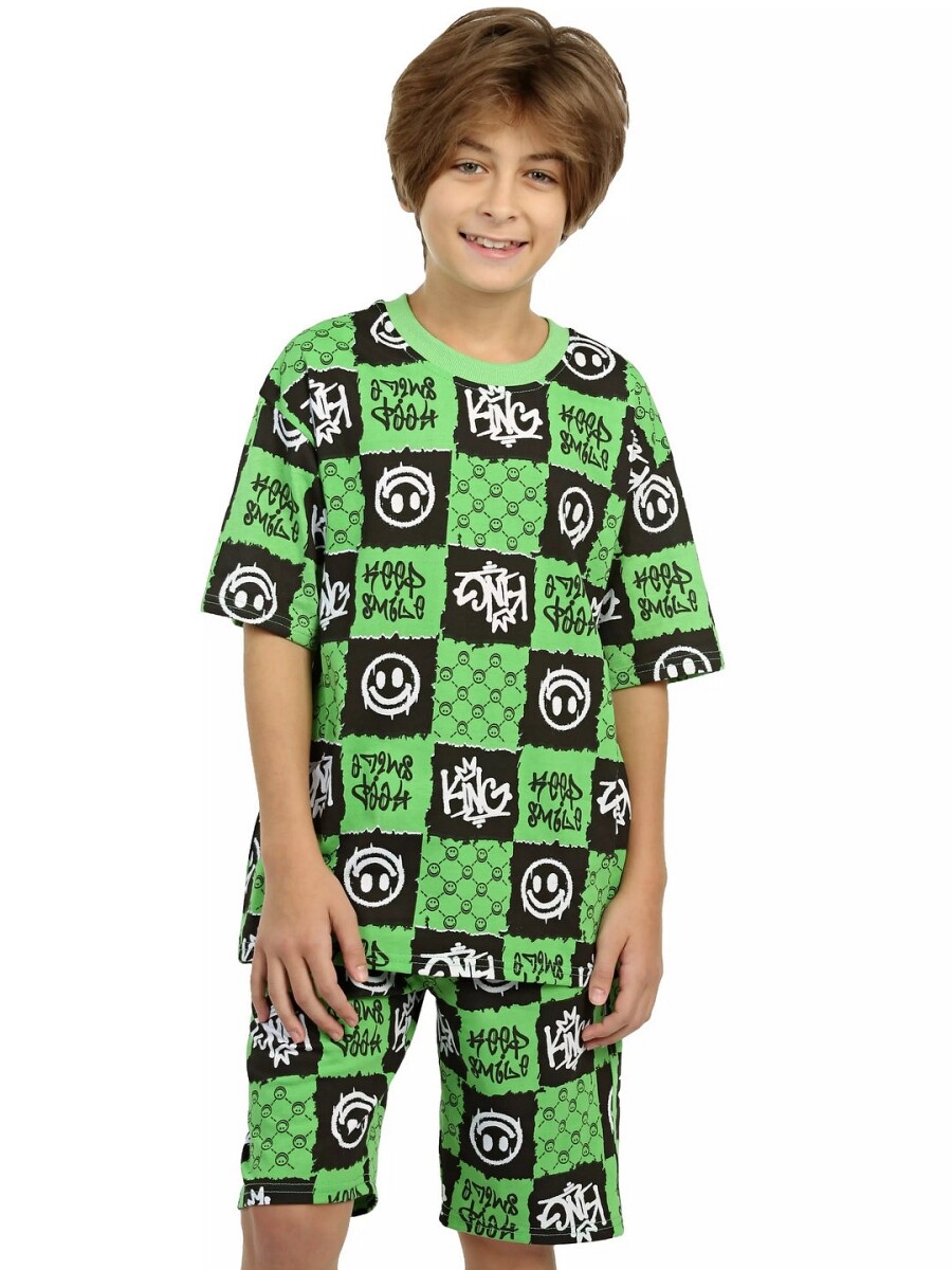 

Пижама, Зеленый