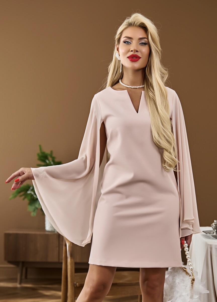 

Платье, Бежевый;светло-бежевый