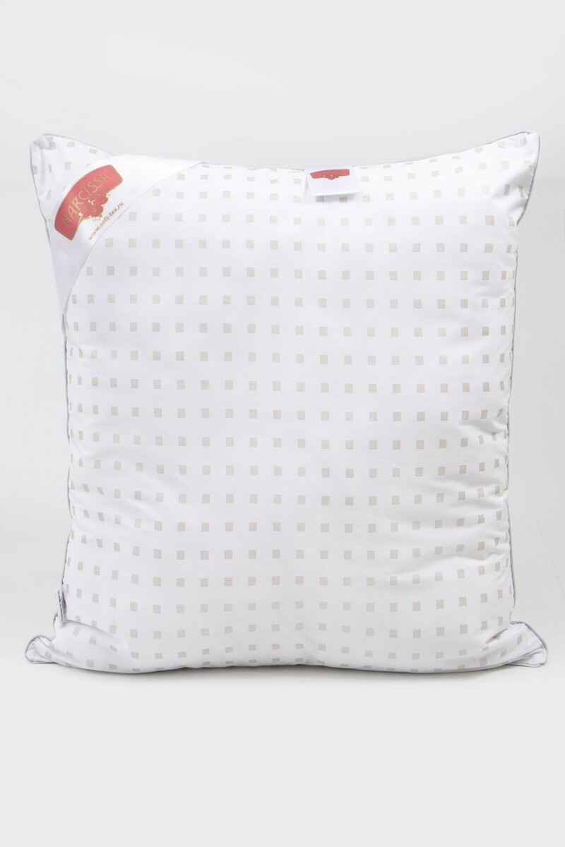 

Подушка Premium Soft "Комфорт" Down Fill, Бежевый;белый