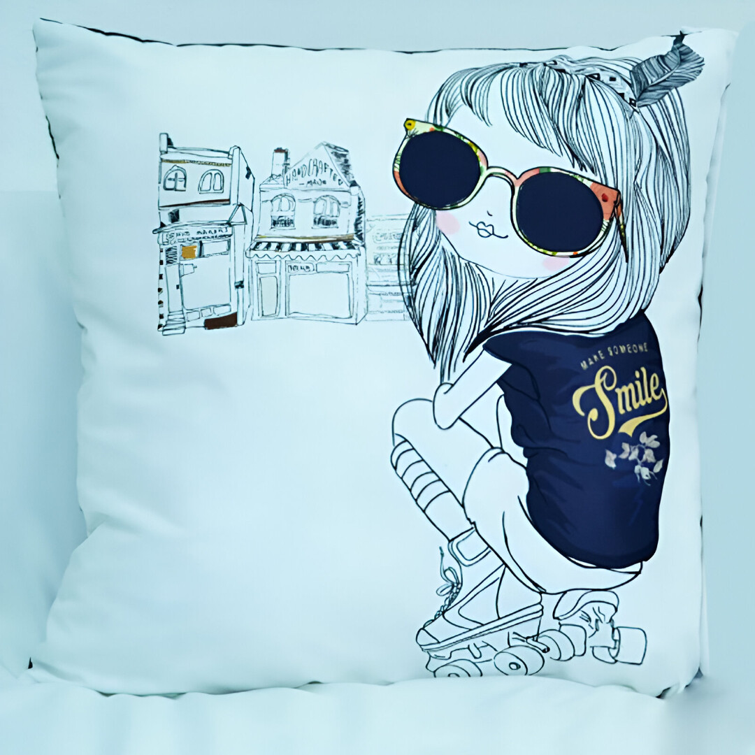 Подушка Роллерша, 50х50 см