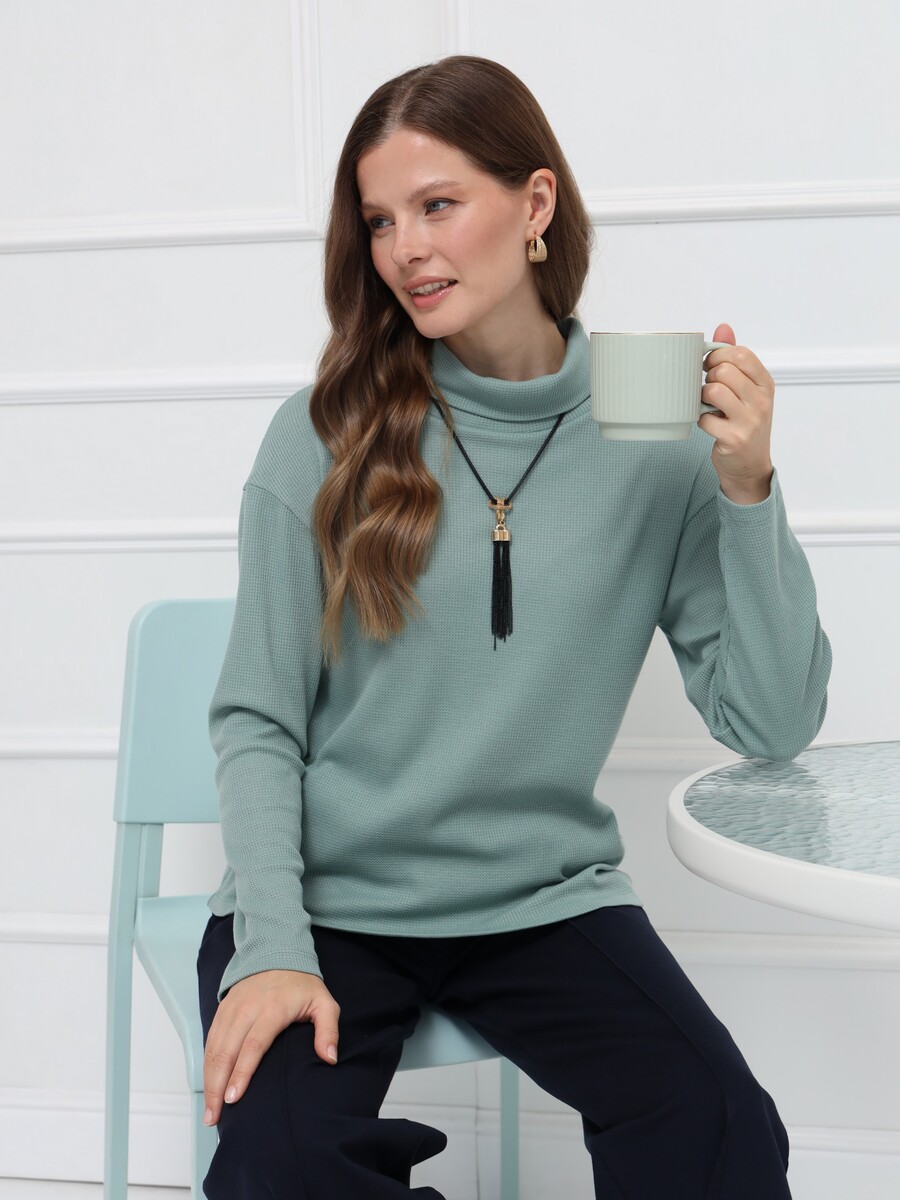 

Джемпер, Зеленый;мята