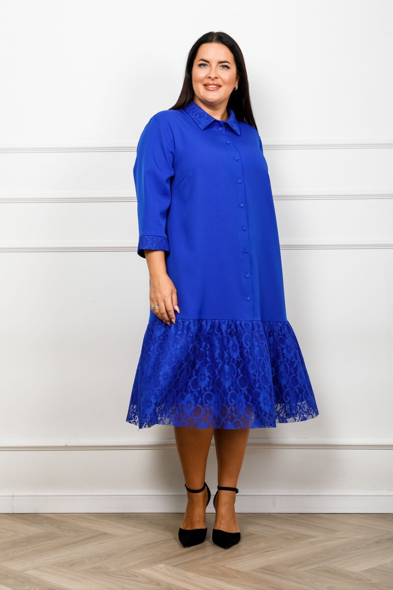 

Платье, Синий;электрик