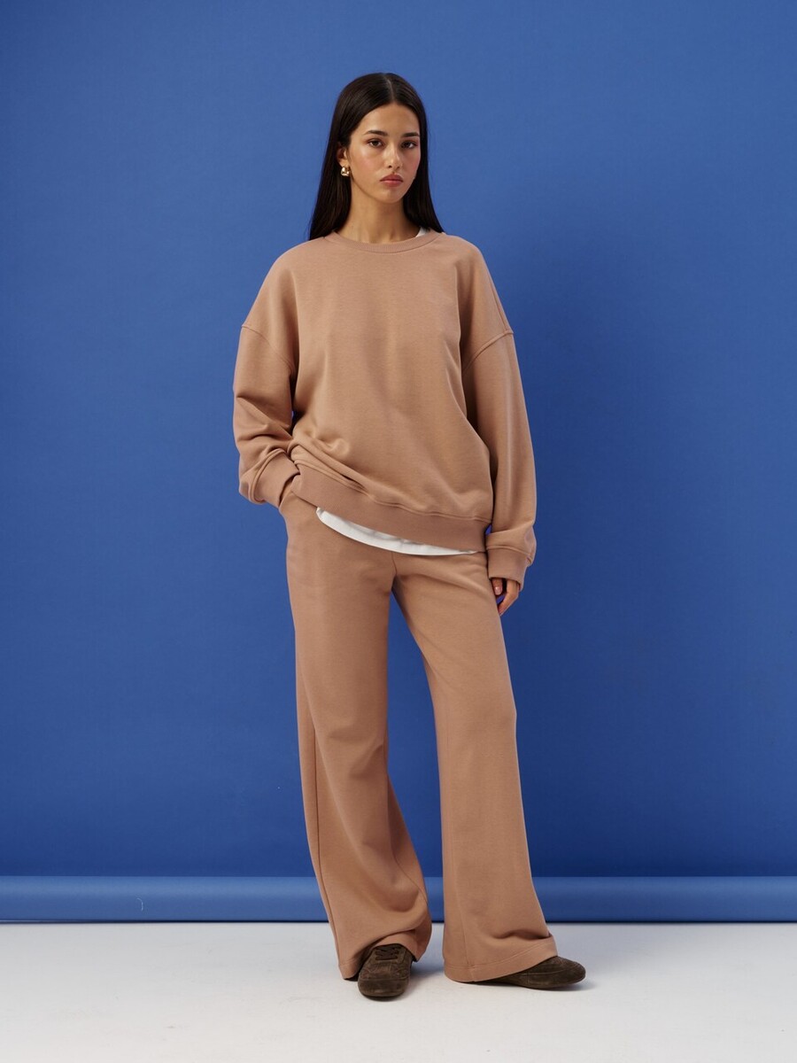 

Брюки, Бежевый;песочный