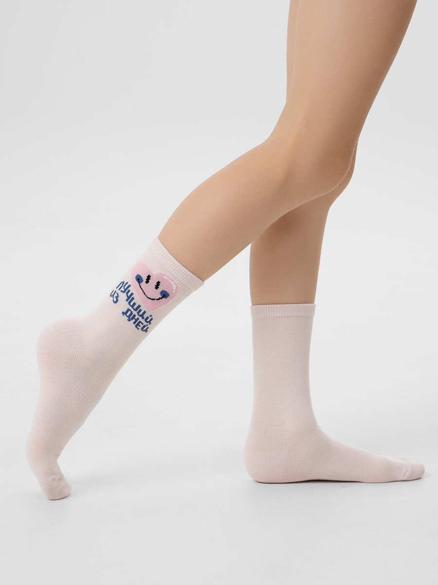 

Носки детские, Розовый;зефирный