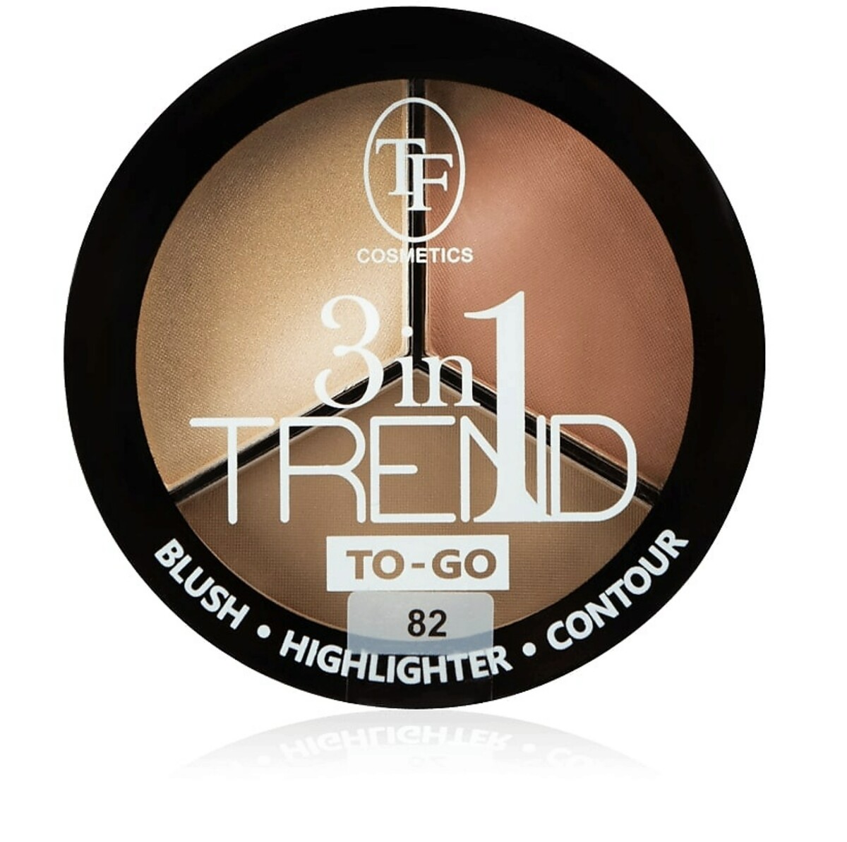 

TF Палетка для контуринга лица TREND TO-GO тон 82 золотисто-коричневый