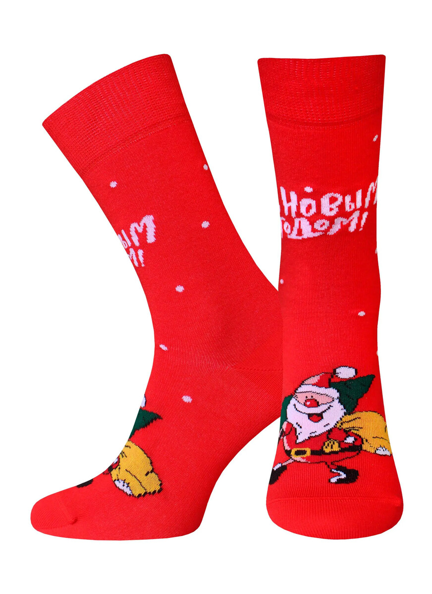 

Носки мужские БРЕСТСКИЕ CLASSIC 20С2146 NEW YEAR (569), Красный