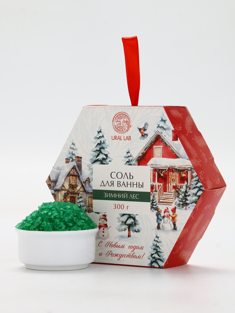 

Рождественское чудо соль для ванны, хвоя, 300 гр