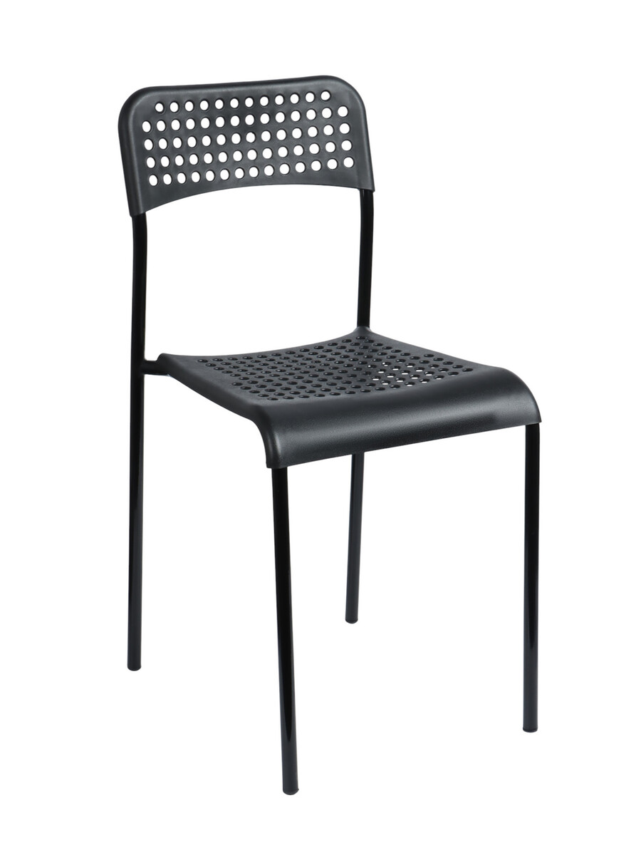 

Стул сетчатый, с перфорацией, цвет черный