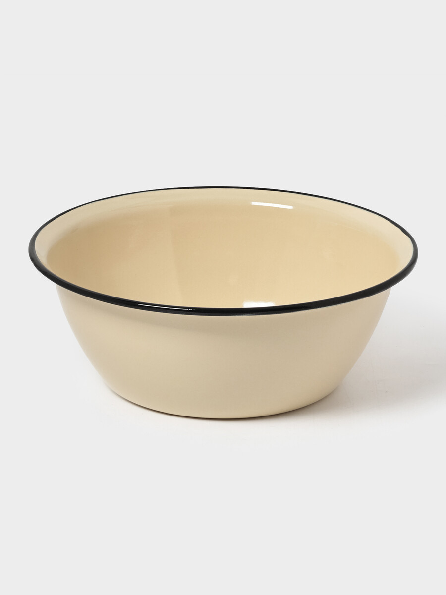 

Миска эмалированная, 4 л, цвет слоновой кости, Бежевый