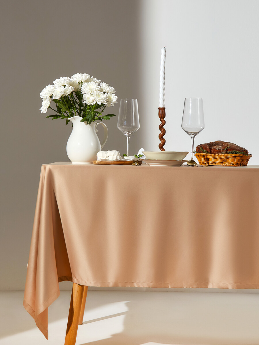 

Скатерть, Бежевый