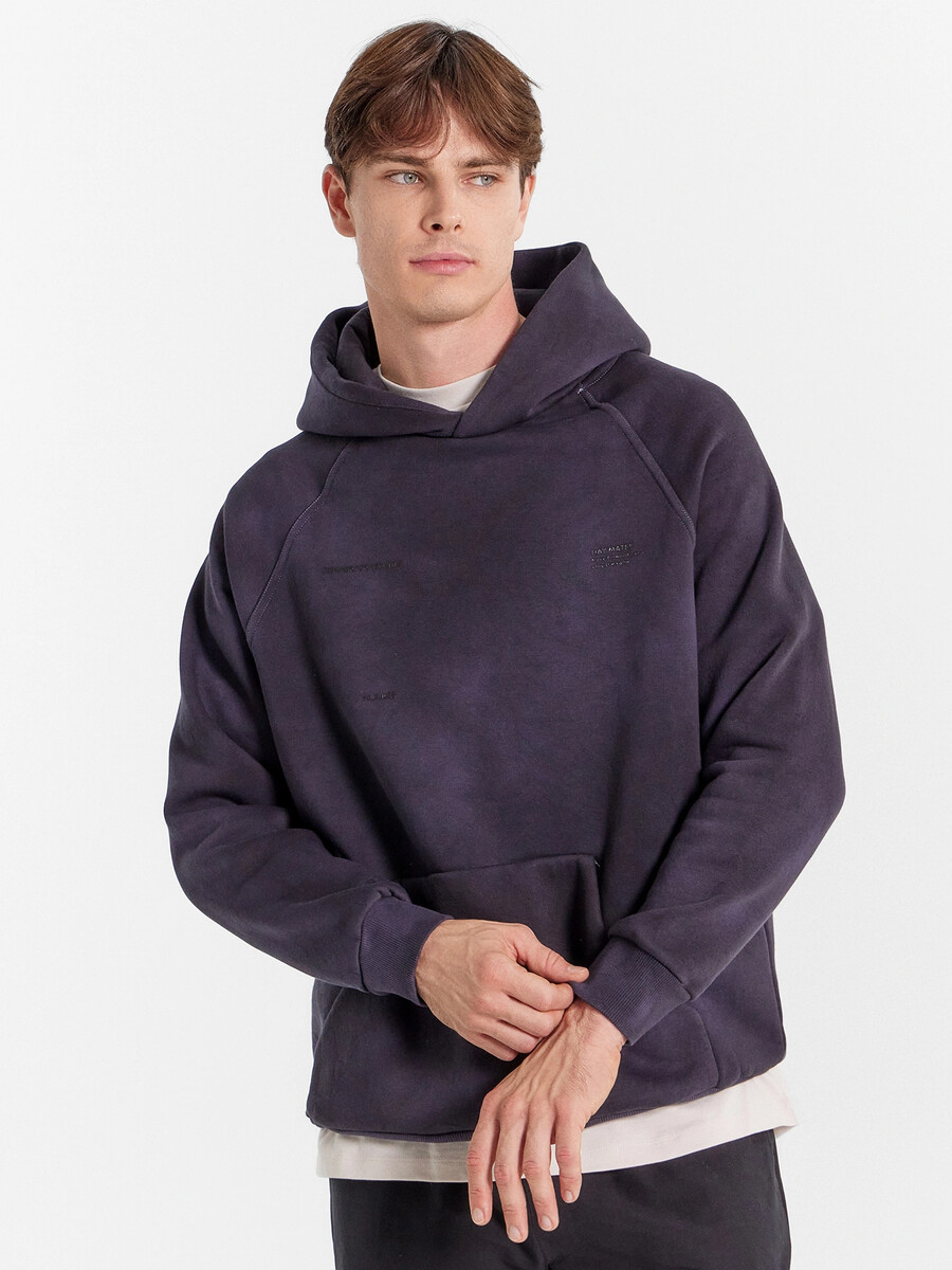 

Худи мужское серое с печатью, Фиолетовый;сланец1 +печать