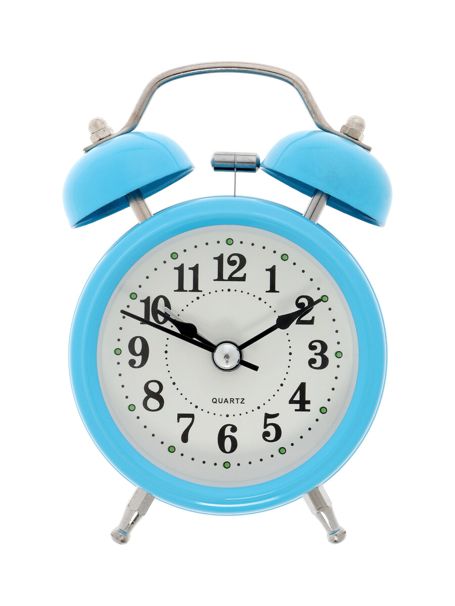 

Часы - будильник настольные, Голубой