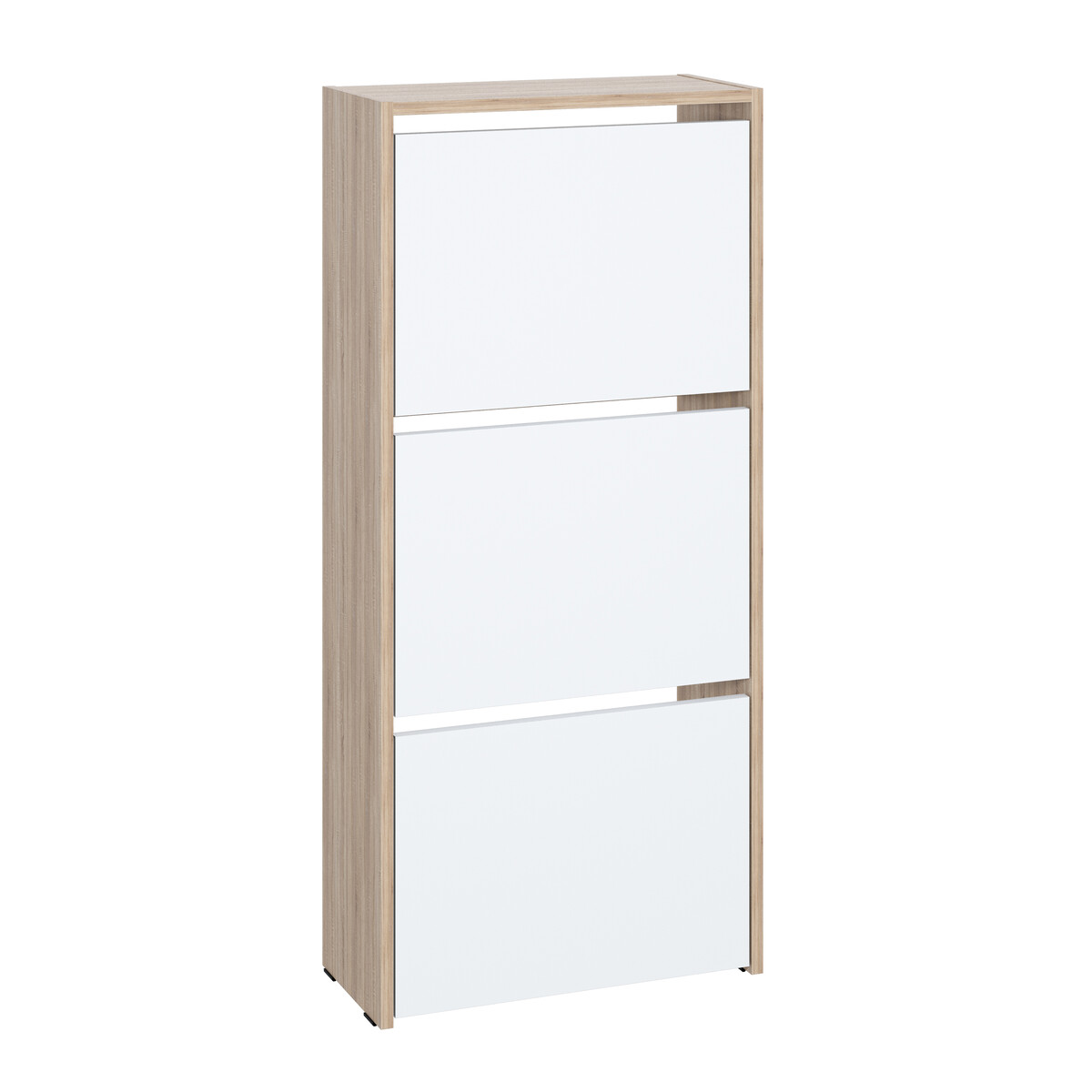 

Обувница (3 секции) Лайт/МК, Бежевый;белый;дуб сонома/белый