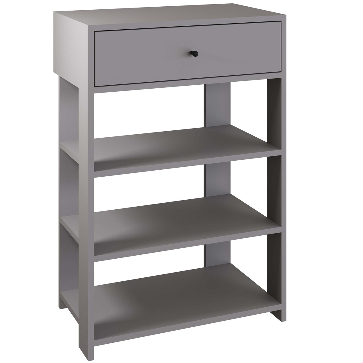 

Тумба для обуви с ящиком Лайт/МК, Серый;серый шифер