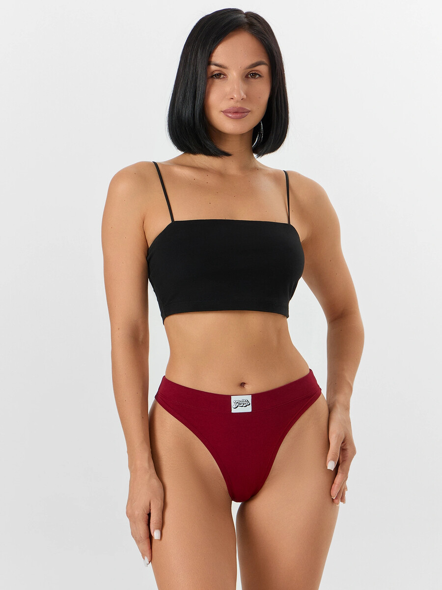 

Трусы женские, Бордовый