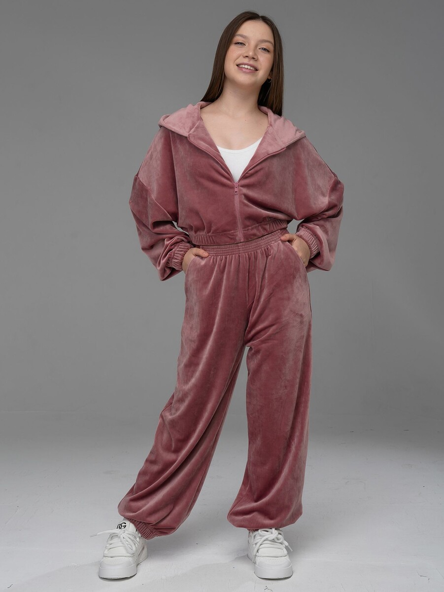 

Костюм, Розовый;пудровый