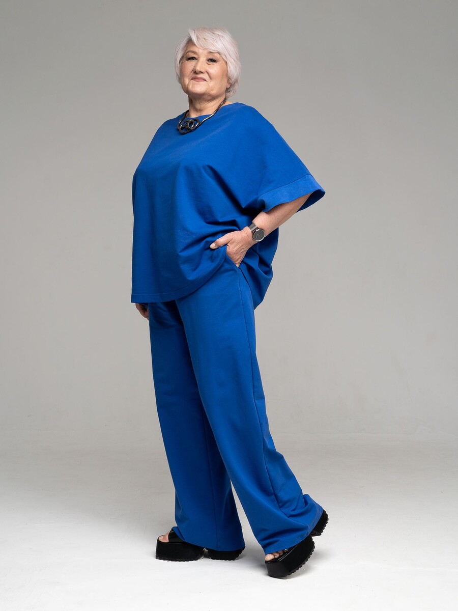 

Костюм, Синий;васильковый