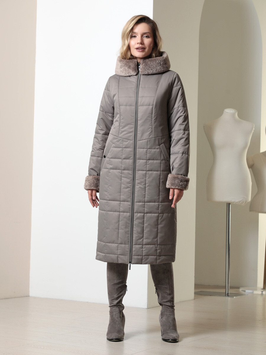 

Пальто, Коричневый;капучино