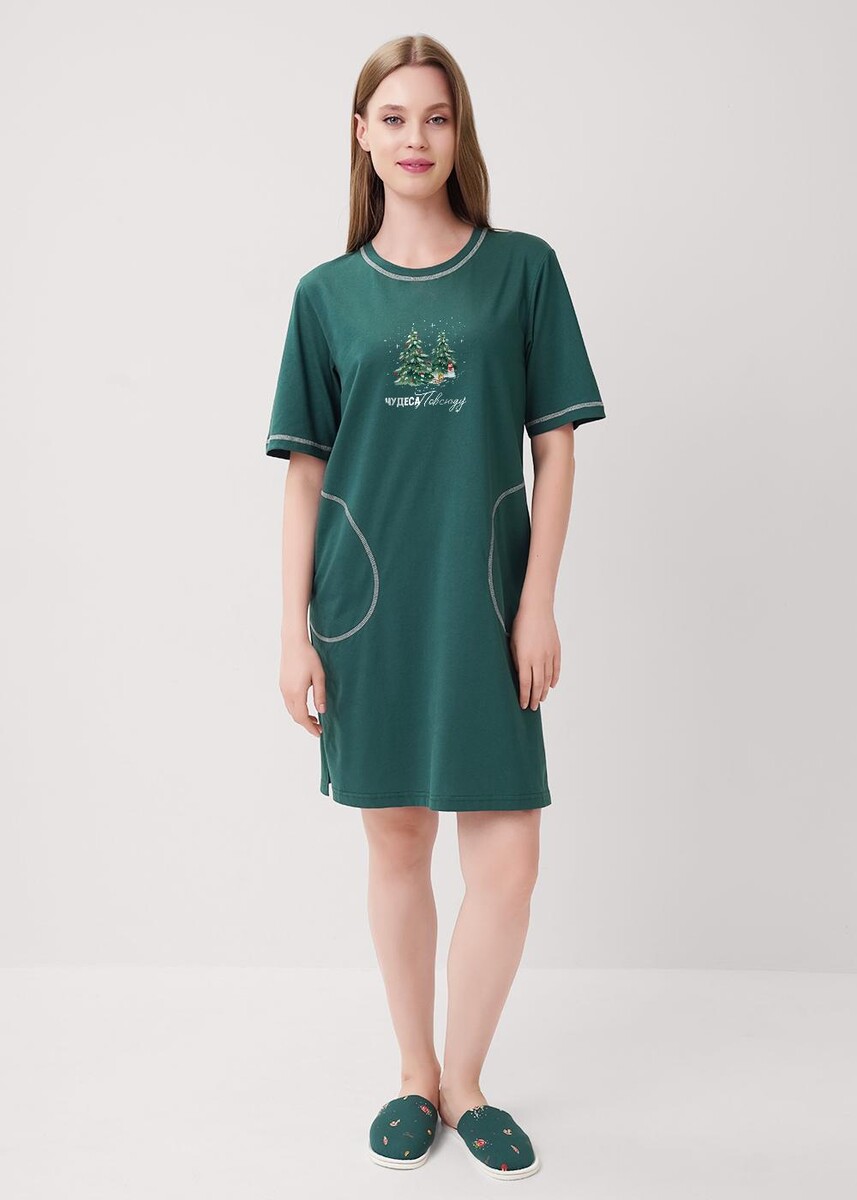 

Платье, Зеленый;т.зеленый