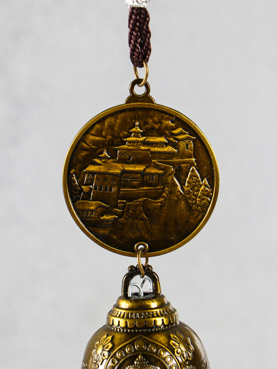 

Колокольчик подвесной металл, Бронзовый