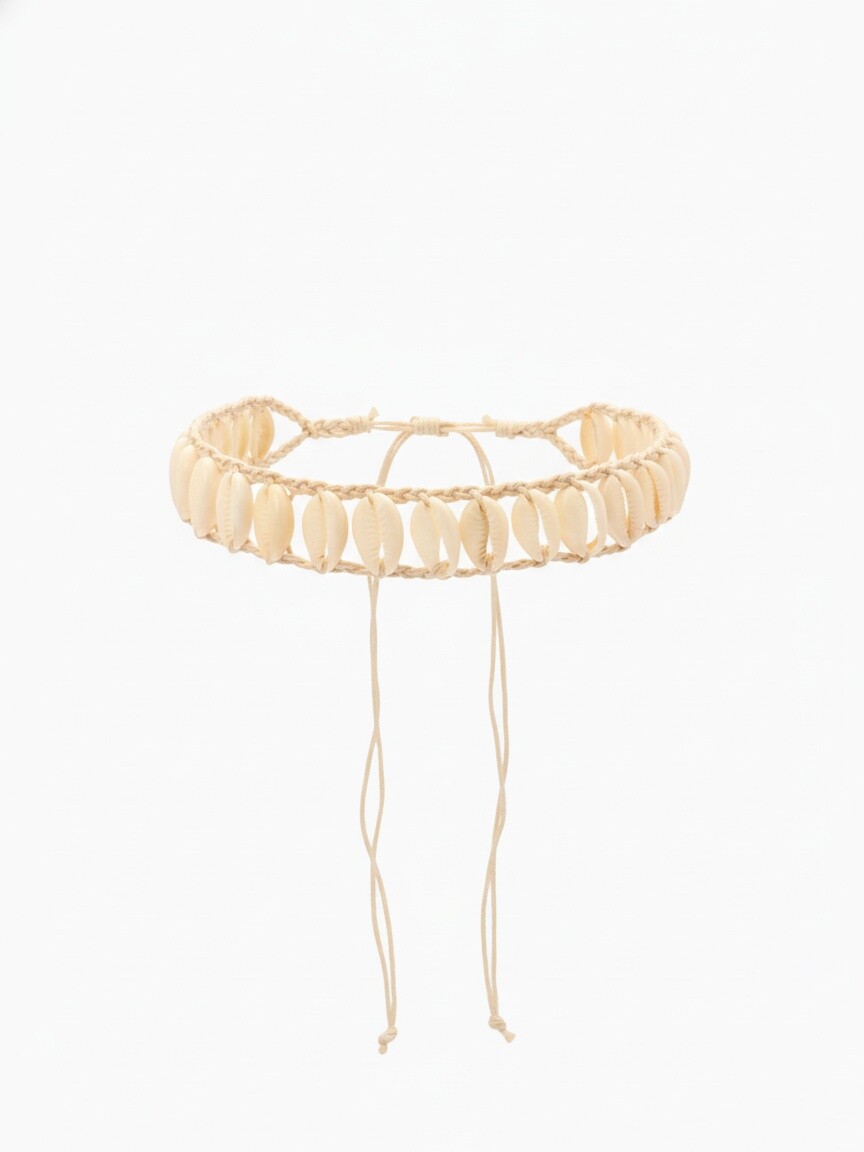 

Ожерелье из ракушек, Белый