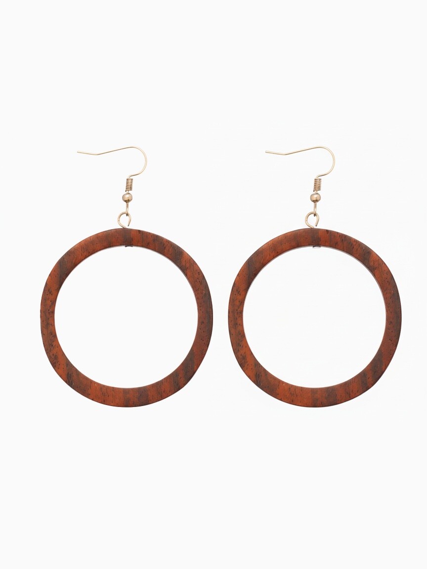 

Серьги, Коричневый