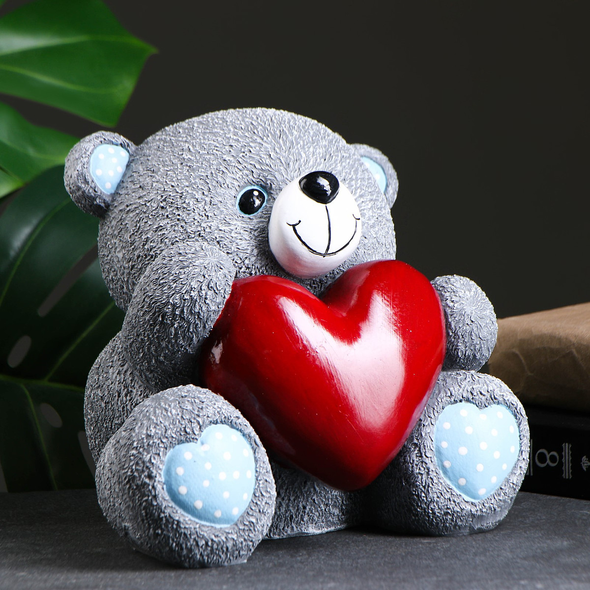 

Копилка для денег, Серый;красный