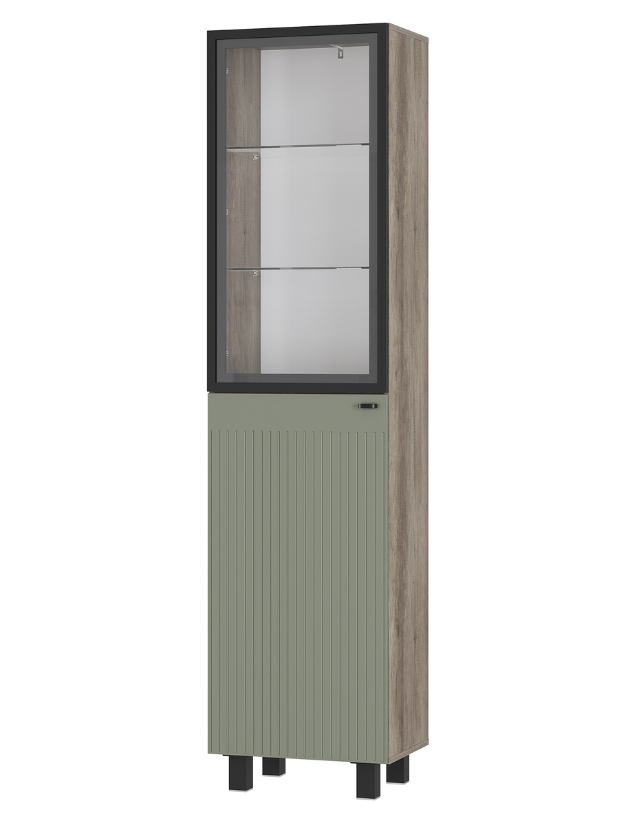 

Шкаф – пенал, Зеленый;бежевый