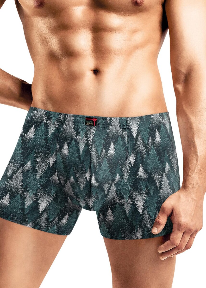 

Трусы, Зеленый;т.бирюзовый/белый