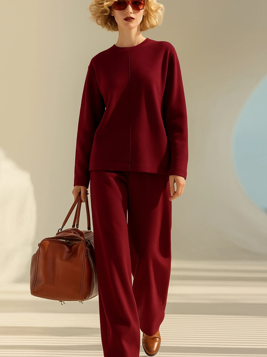 

Комплект женский бордовый, Бордо