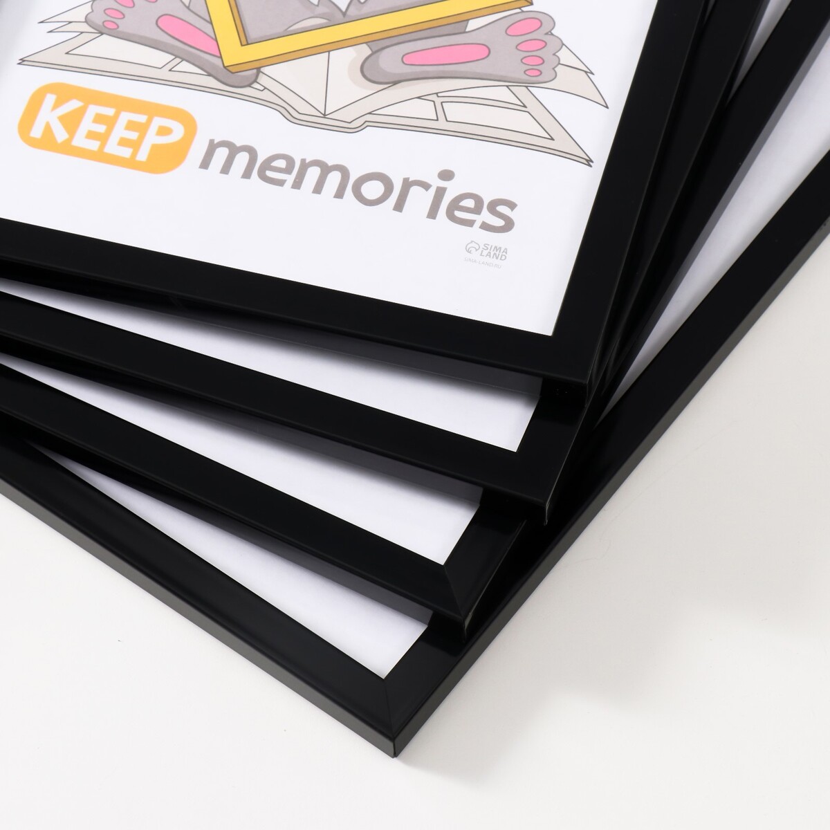 

Набор фоторамок для фото 21×30 см keep memories, Черный