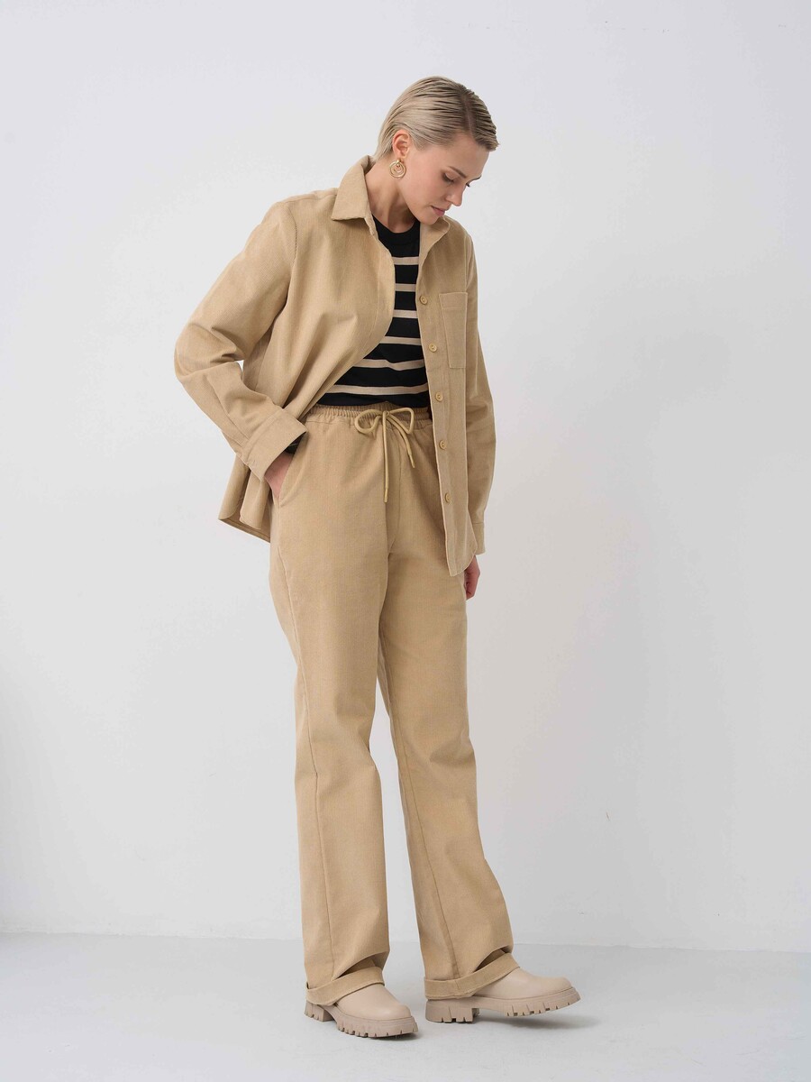 

Брюки, Бежевый