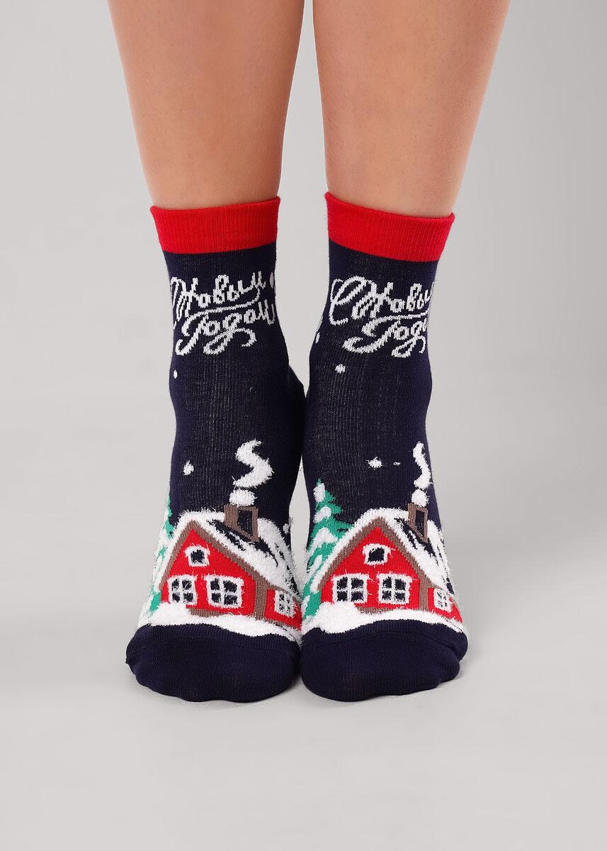 

Носки, Синий;т.синий