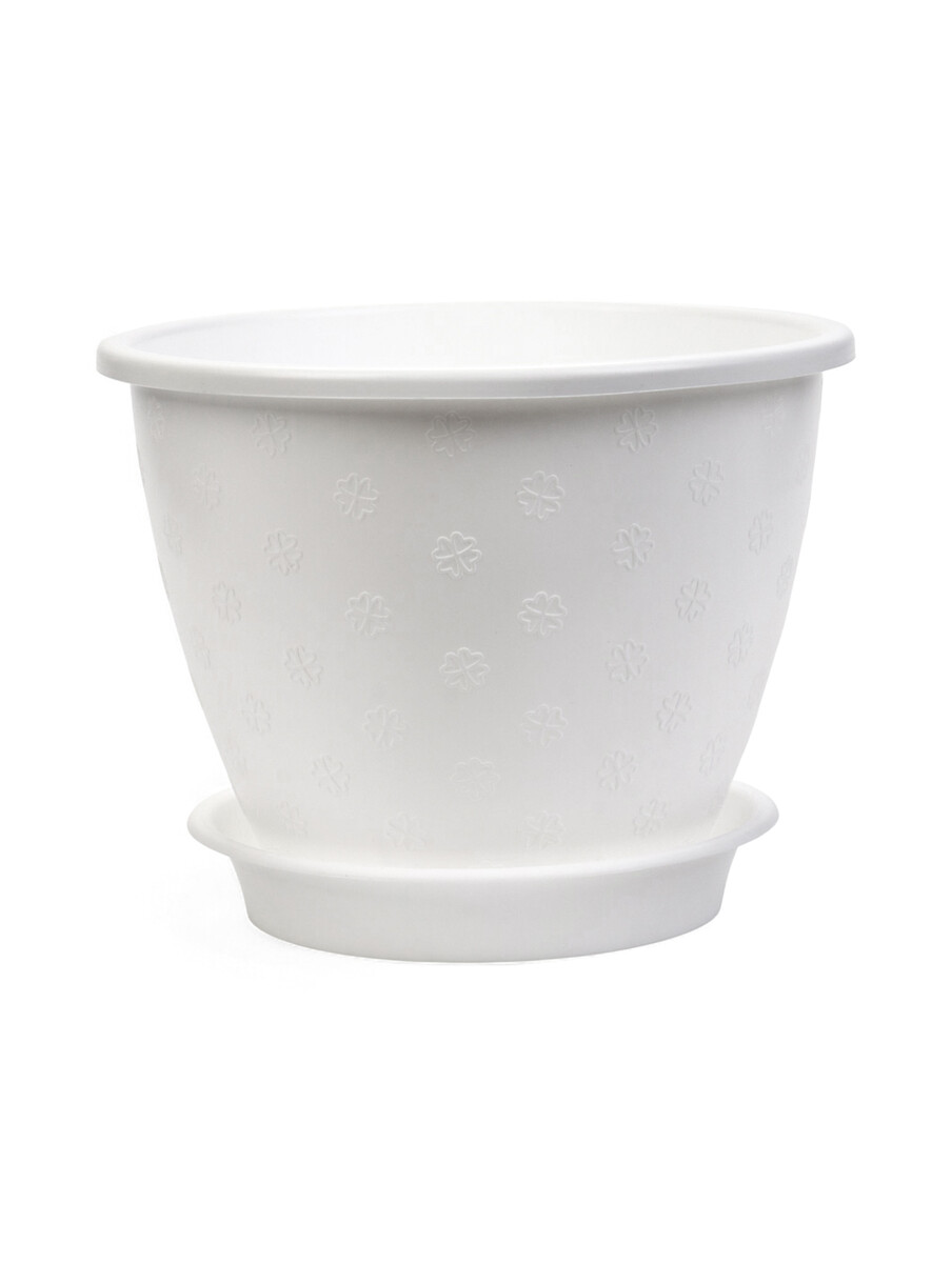 

Горшок для цветов, Белый