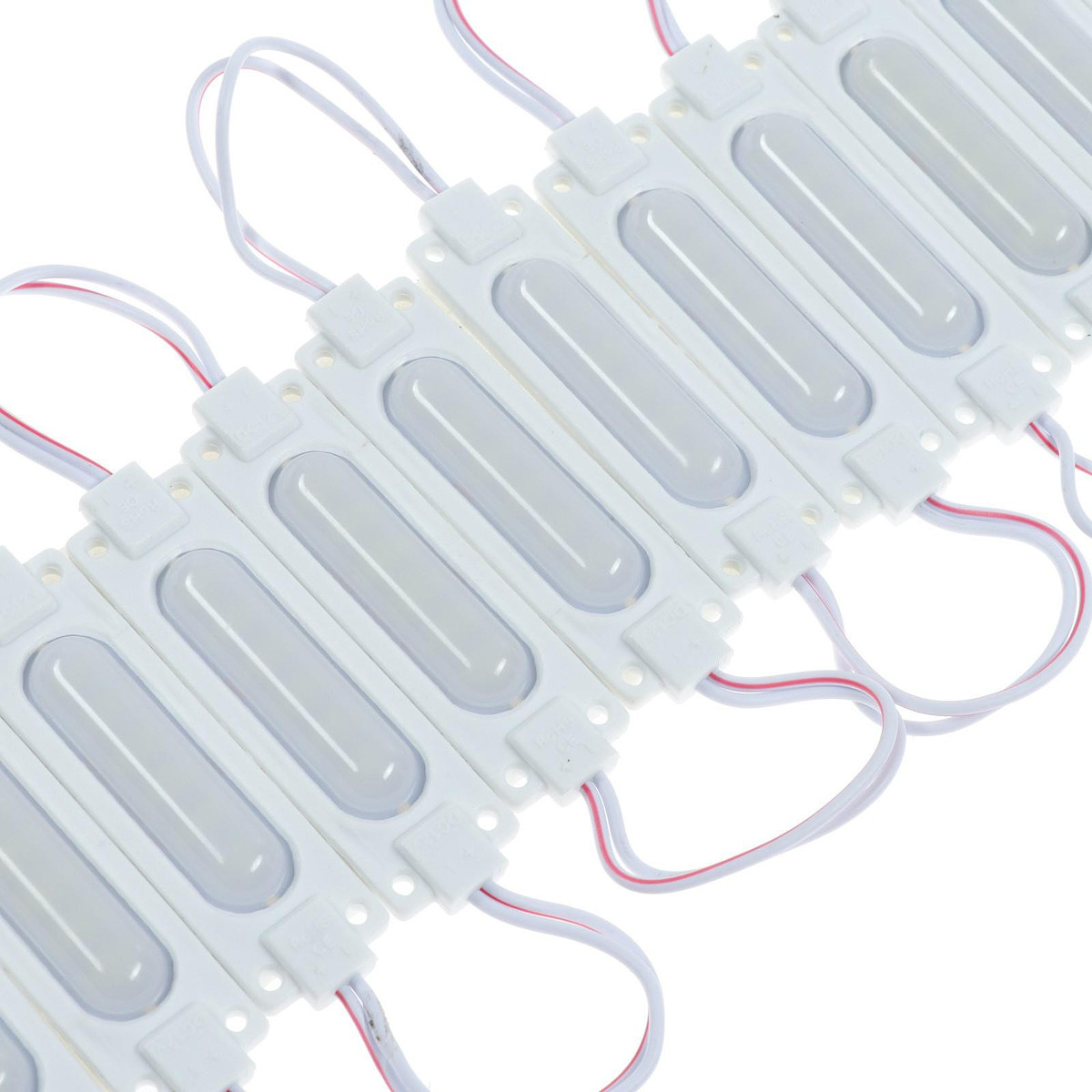 

Светодиодный модуль smd5730, 2 вт, 6 led, 190 lm, ip65, 6500к , 12v белый, набор 20 шт.