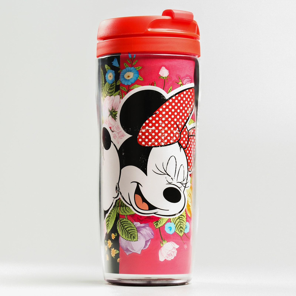 

Термостакан, Розовый;черный