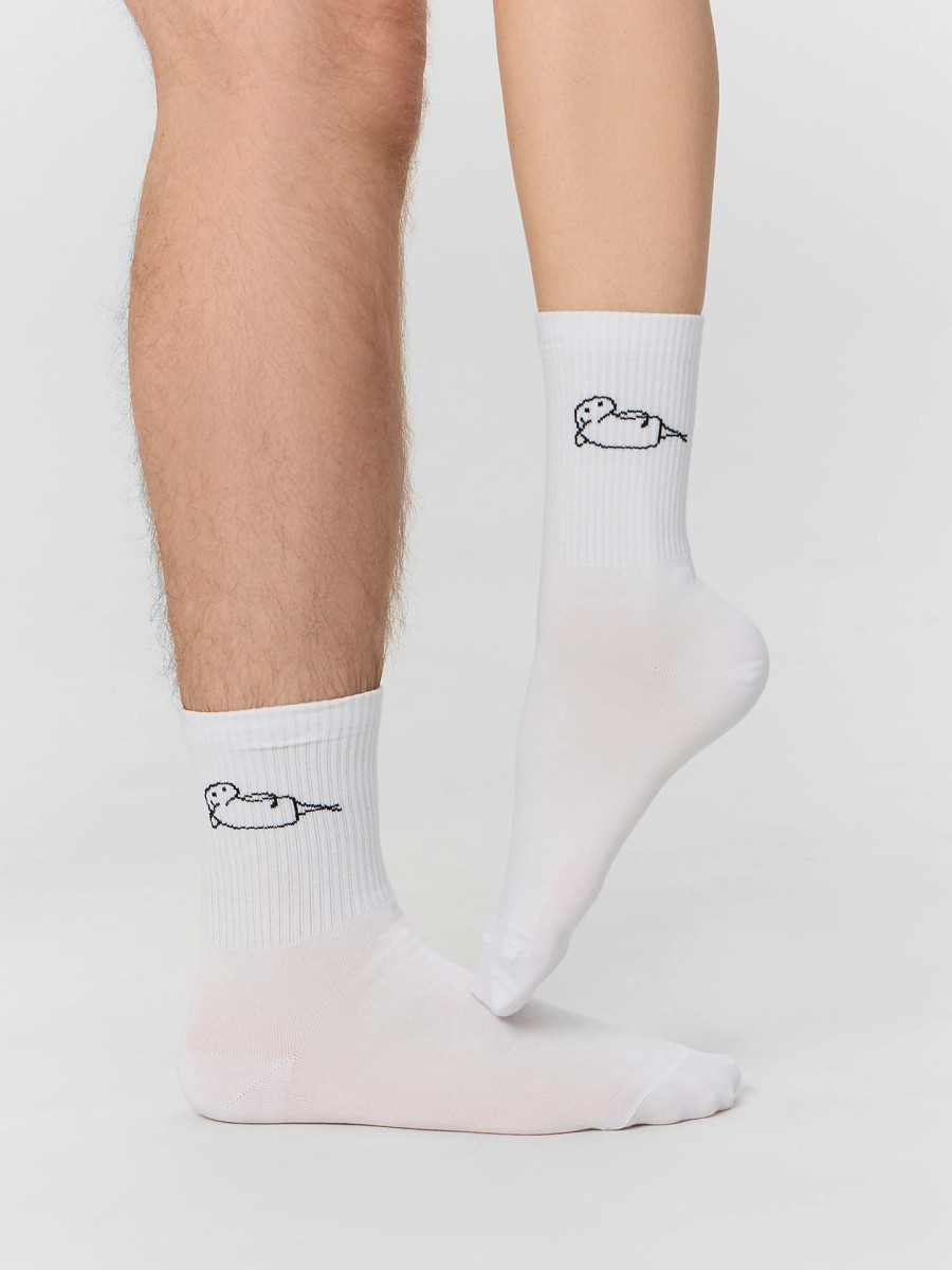 

Носки, Белый