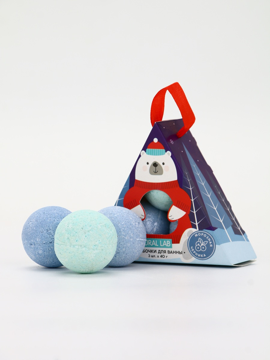 

Бомбочки для ванны, Голубой