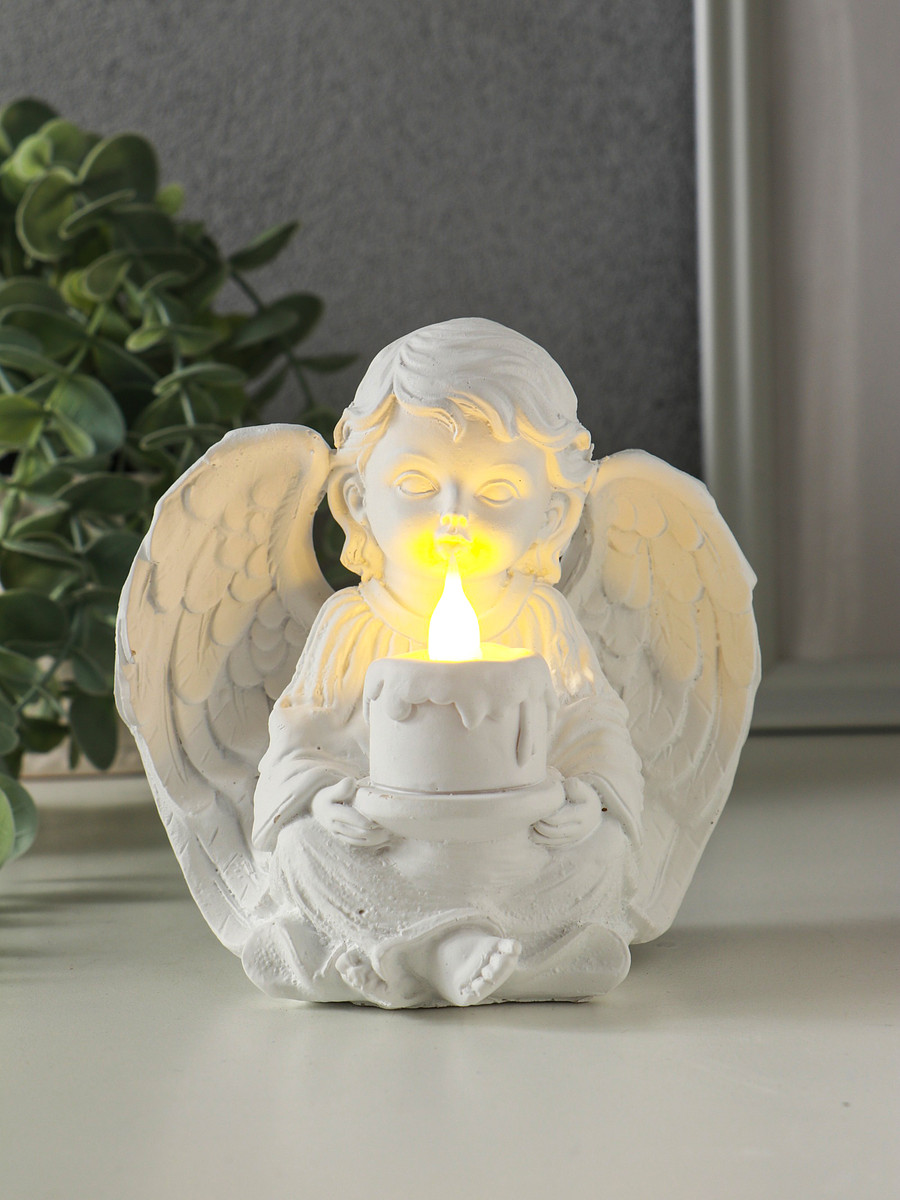 

Фигурка светящаяся полистоун, Белый