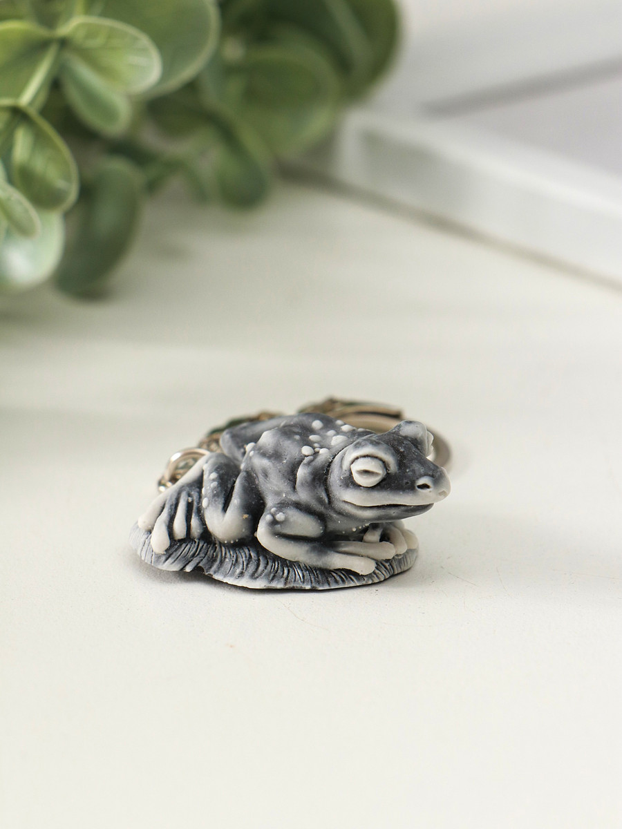 

Брелок для ключей на кольце, Серый