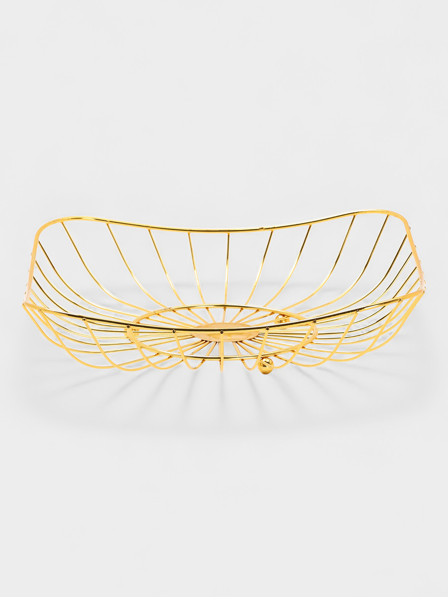 

Ваза для фруктов, Золотистый